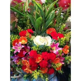 K07 Grand Opening Flower Basket $550